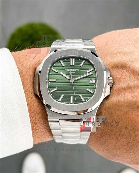 patek philippe nautilus 5711 super clone|patek philippe nautilus 5711 green.